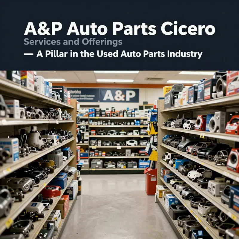 A visual timeline showcasing the growth and milestones of A&P Auto Parts Cicero over the years.