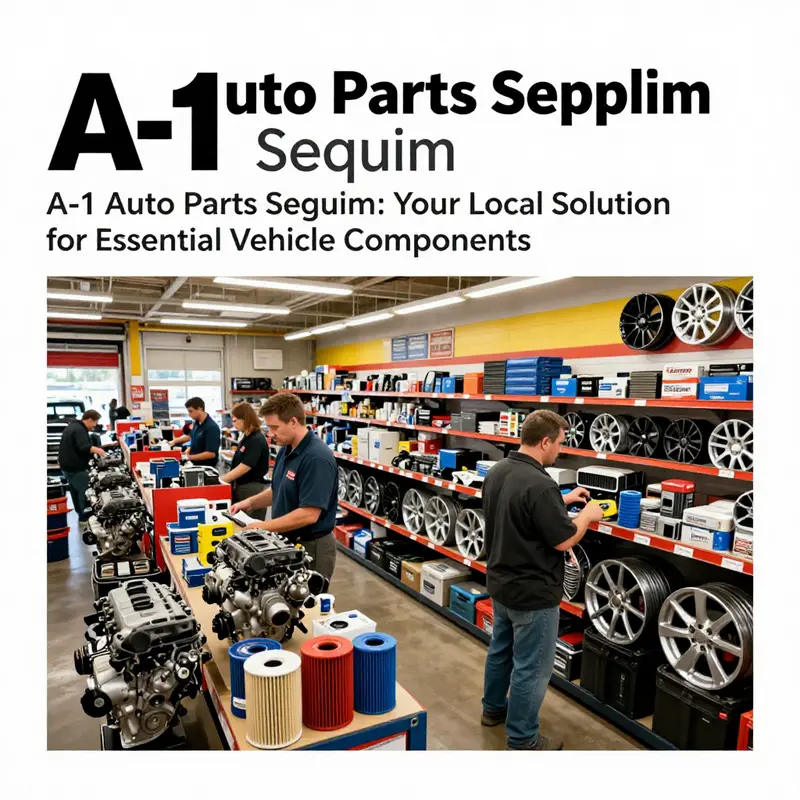 A well-organized section of auto parts at A-1 Auto Parts Sequim, illustrating the variety and availability for vehicle needs.