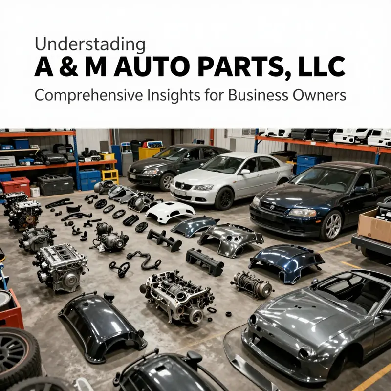 The exterior view of A & M AUTO PARTS, LLC, highlighting the authoritative presence in the auto parts industry.