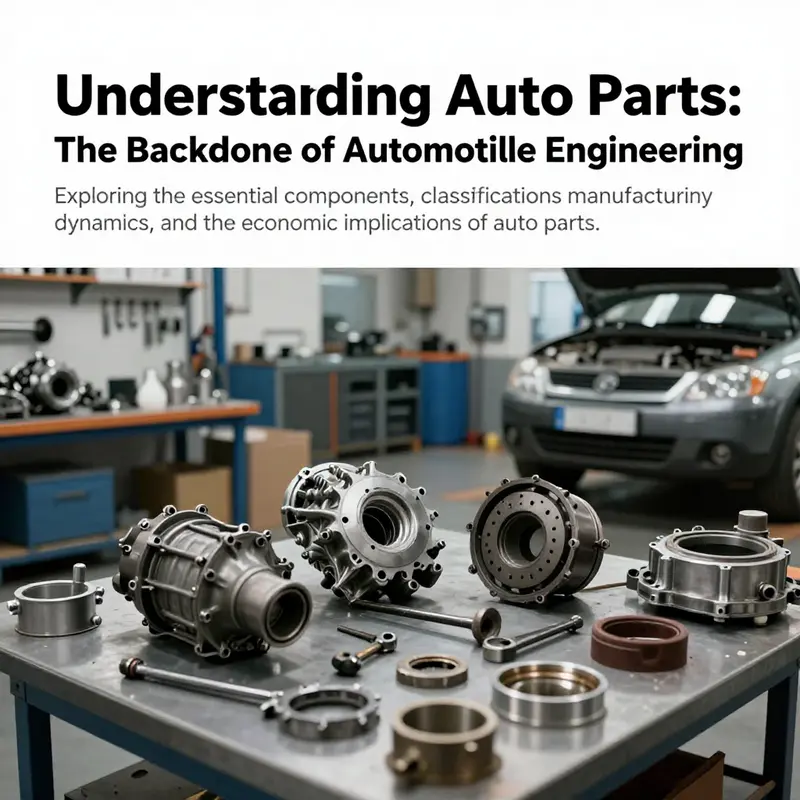 A well-equipped automotive workshop filled with auto parts and tools, representing the dynamic nature of the auto parts industry.