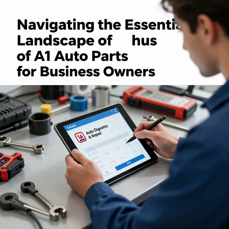 A comprehensive view of the diverse product range available at A1 Auto Parts.