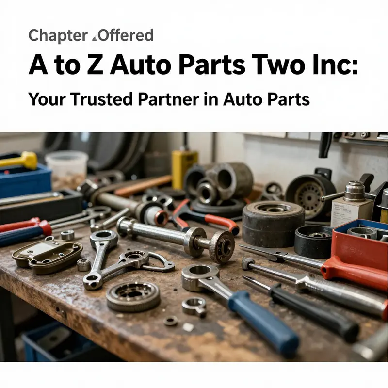 The welcoming storefront of A to Z Auto Parts Two Inc., symbolizing their commitment to quality and service.