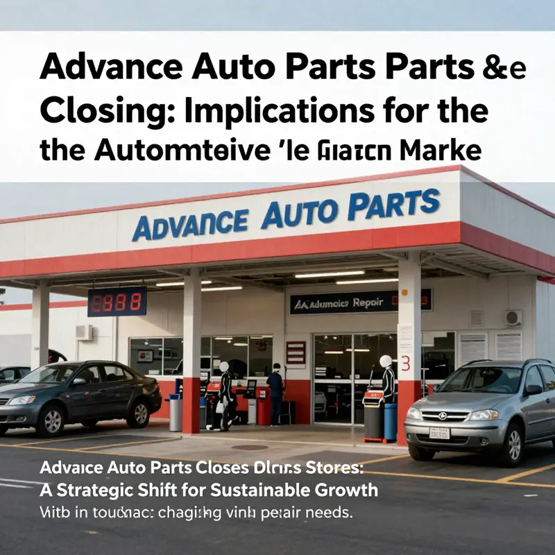 Map depicting the locations of Advance Auto Parts stores slated for closure, highlighting financial milestones post-restructure.