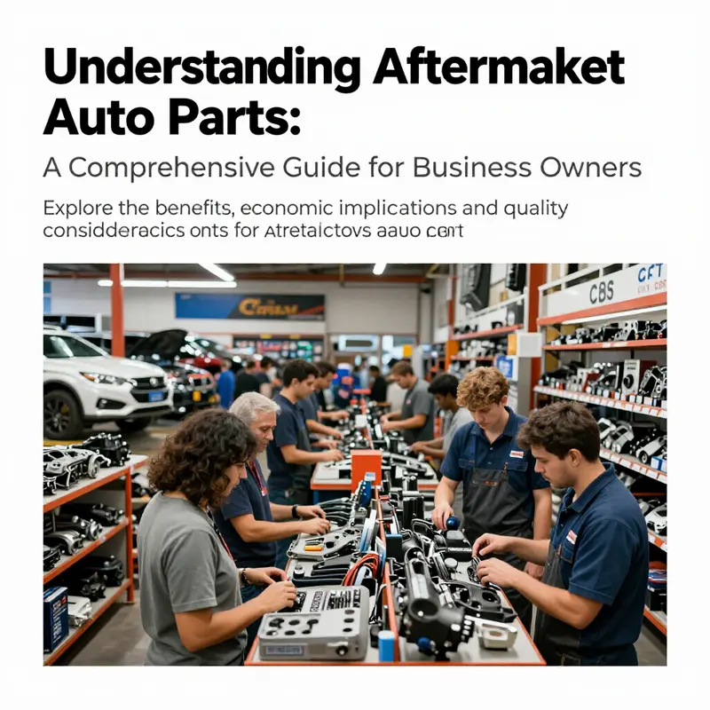 Automotive shop filled with aftermarket auto parts and engaged customers.