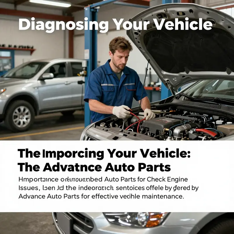 A mechanic's workshop filled with diagnostic tools, vehicles being serviced, and technicians at work.