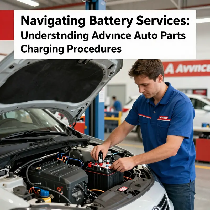 An overview of the battery services available at Advance Auto Parts.