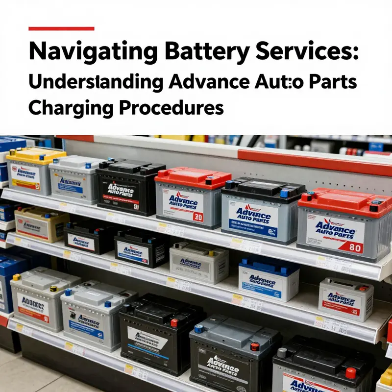 An overview of the battery services available at Advance Auto Parts.
