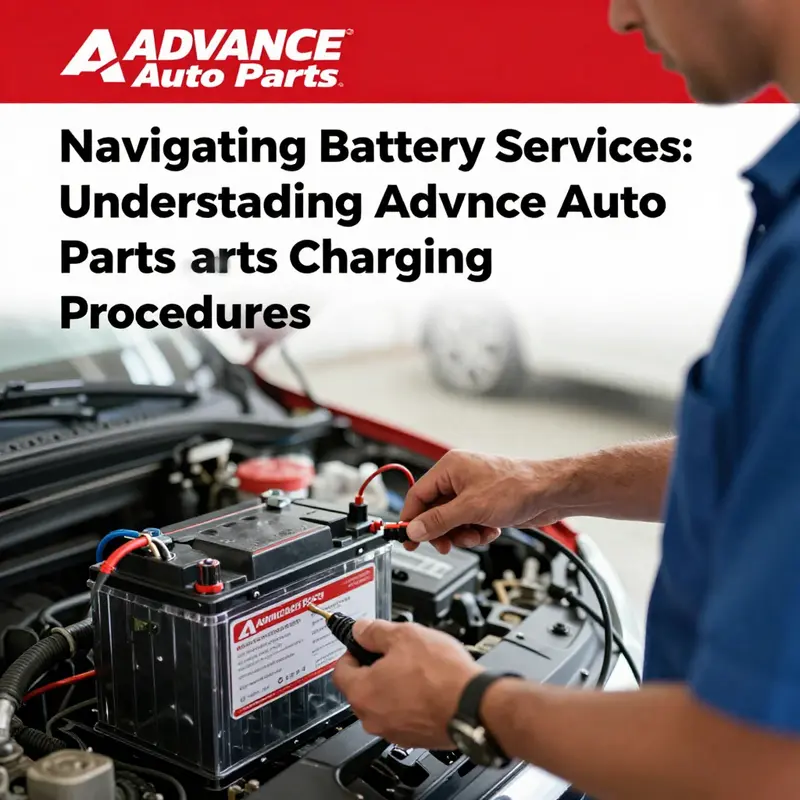 An overview of the battery services available at Advance Auto Parts.