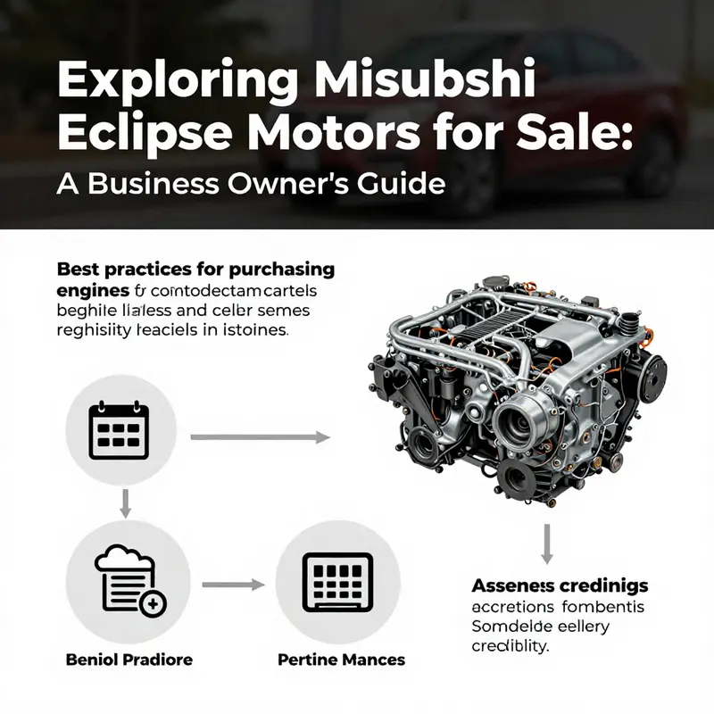 Market overview showcasing the pricing trends of various Mitsubishi Eclipse motors.