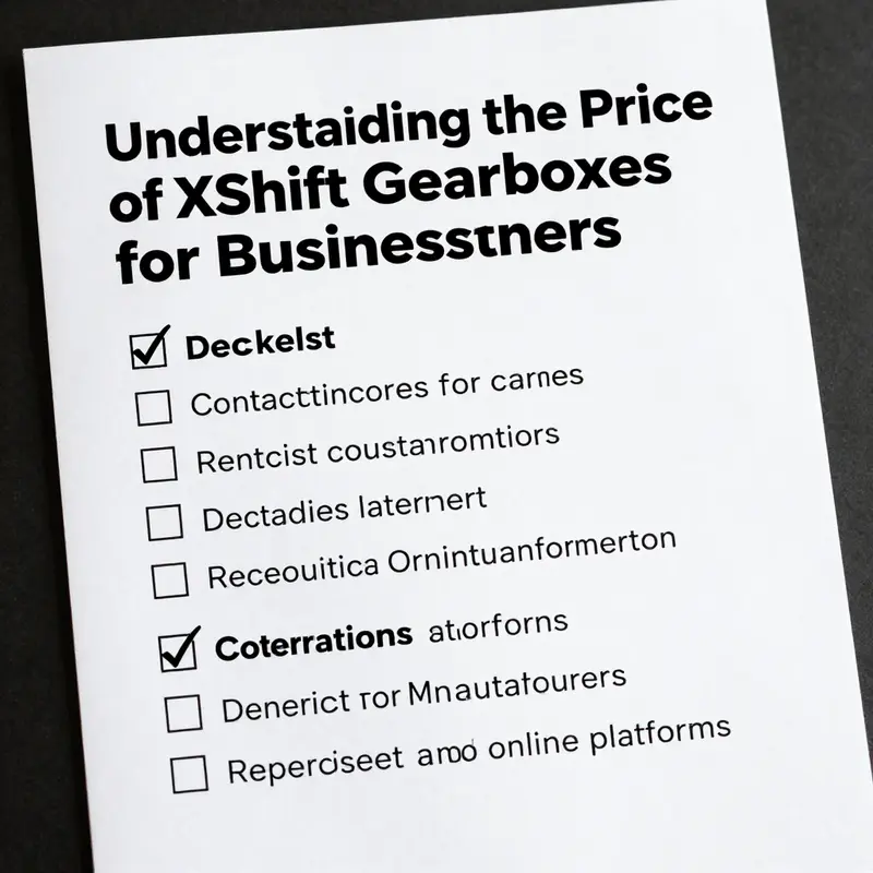 Comparative analysis chart showcasing the prices of XShift gearboxes alongside other automatic systems.