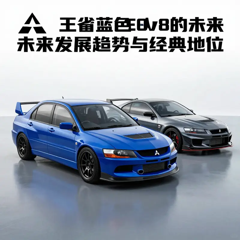 The powerful 2.0L 4G63T turbocharged engine of the Blue Evo 8, demonstrating its high-performance capabilities.