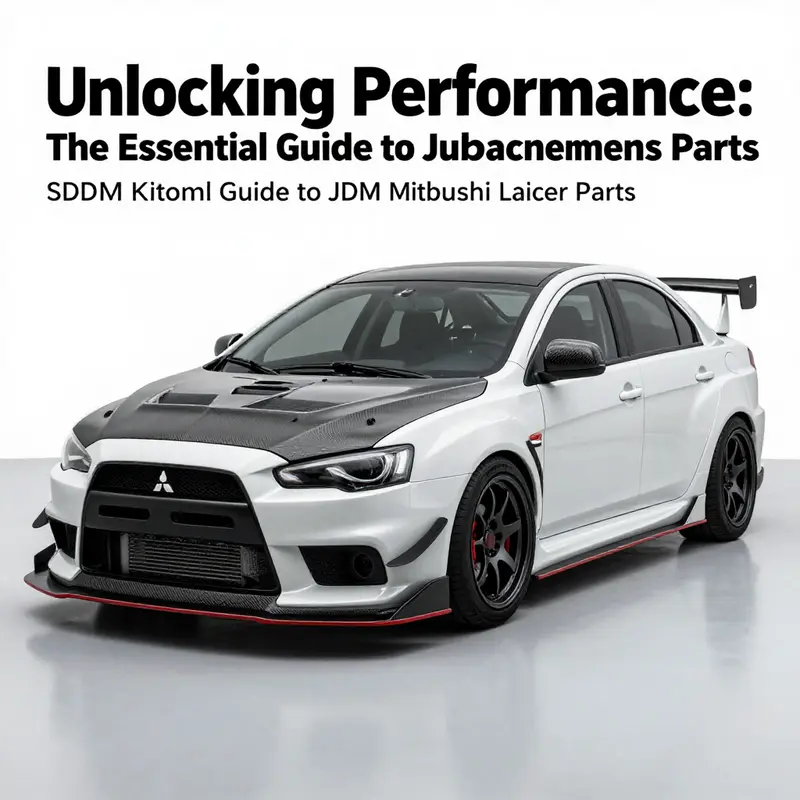 High-performance 4B11T turbocharged engine components ready for installation.