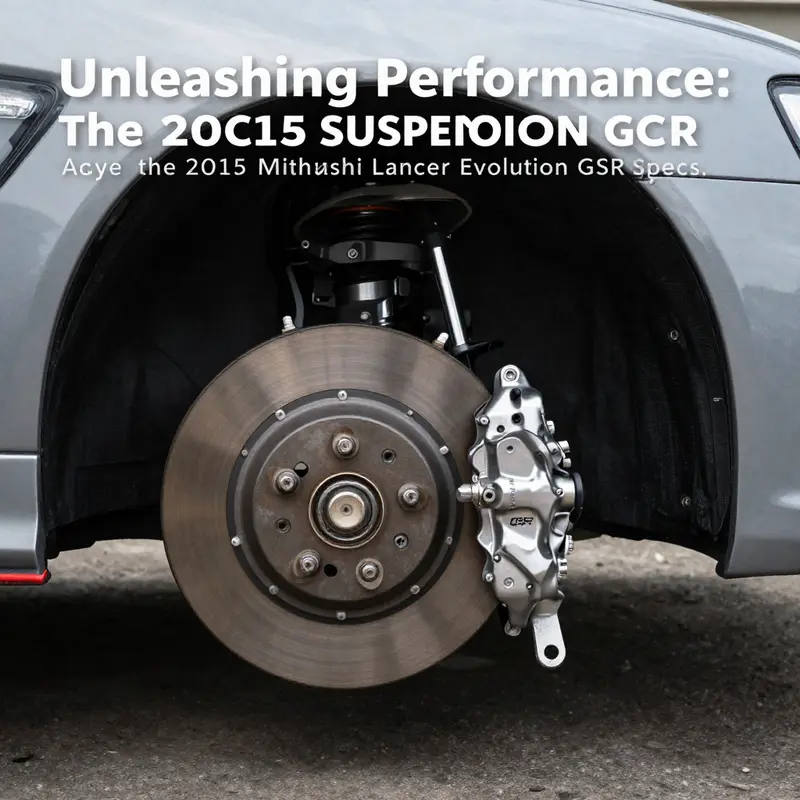 The robust 2.0-liter DOHC turbocharged engine of the 2015 Lancer Evolution GSR showcases its high-performance engineering.