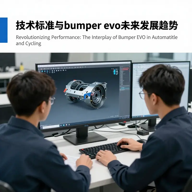 The sleek front bumper of the Mitsubishi Evo, highlighting its performance-focused design.