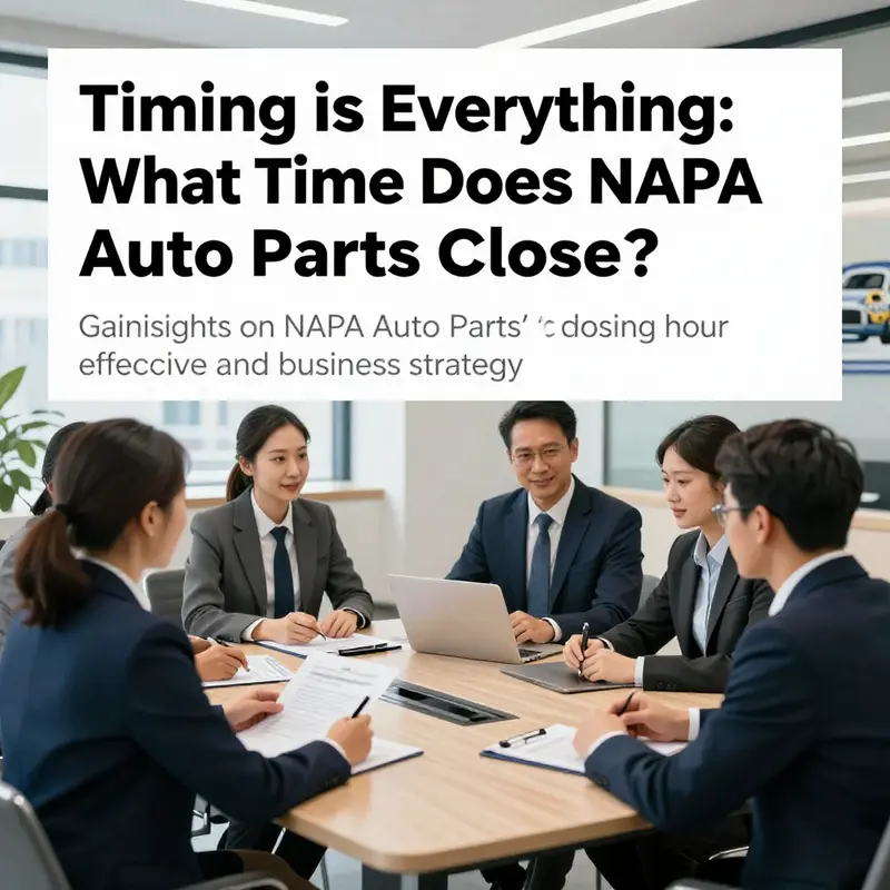 A group of business professionals in a meeting discussing automotive strategies.