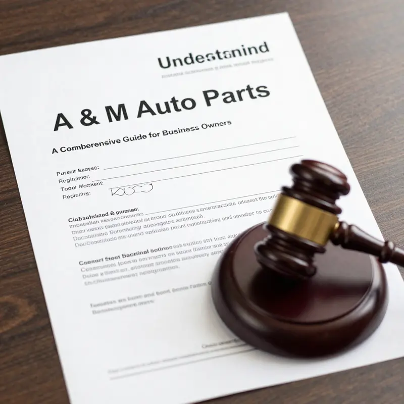 The A & M Auto Parts storefront illustrating its extensive range of automotive components.