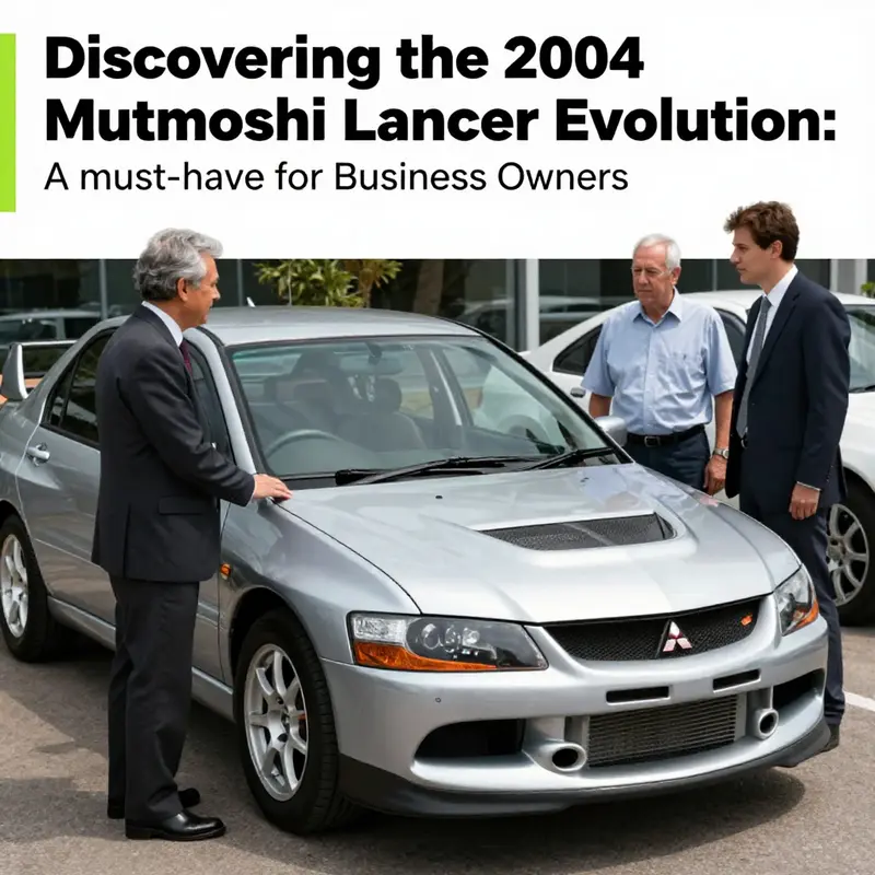 The dynamic design of the 2004 Mitsubishi Lancer Evolution VIII reflects its sporty performance and appeal.