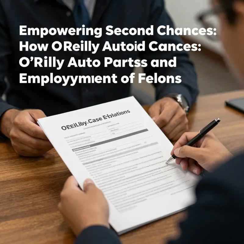 An inviting O’Reilly Auto Parts store, symbolizing the company’s commitment to inclusive hiring practices.