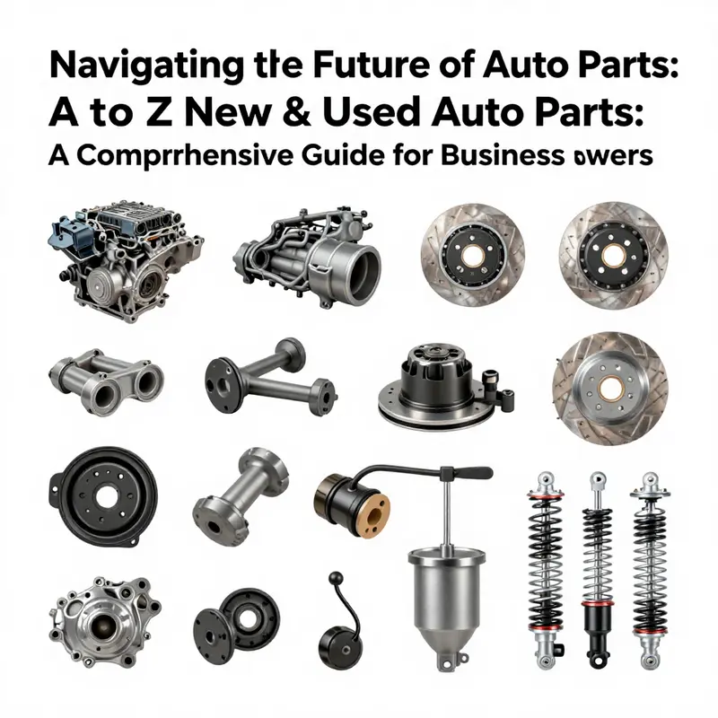 Growth trends in the global auto parts market, highlighting the rise in market size through visual data representation.