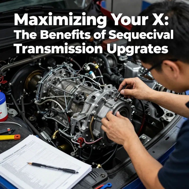 Variety of aftermarket components for Evo X sequential transmissions.