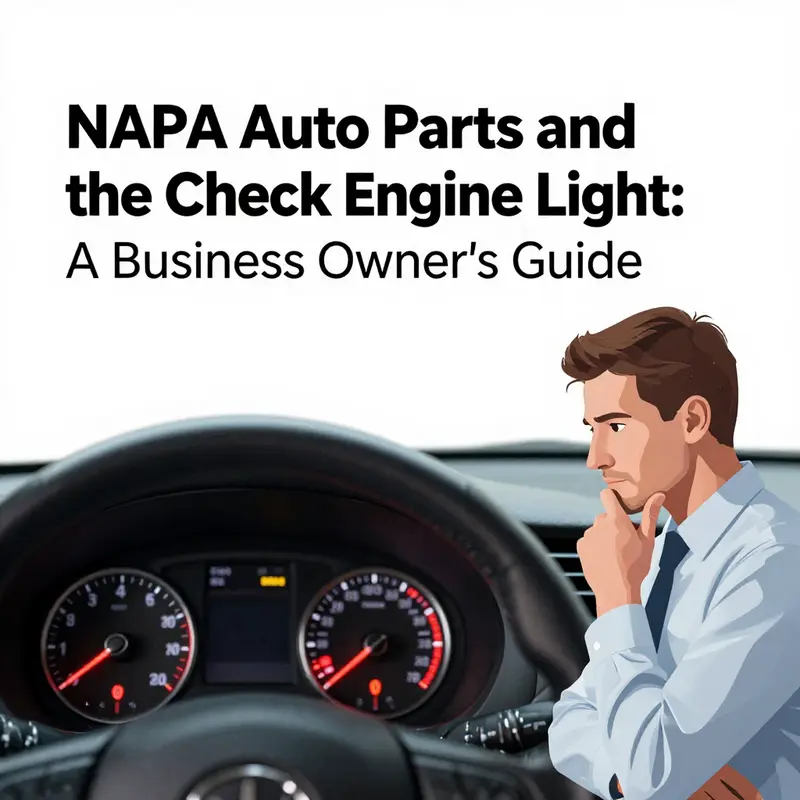 Visual representation of the Check Engine light on a dashboard, symbolizing vehicle diagnostics.