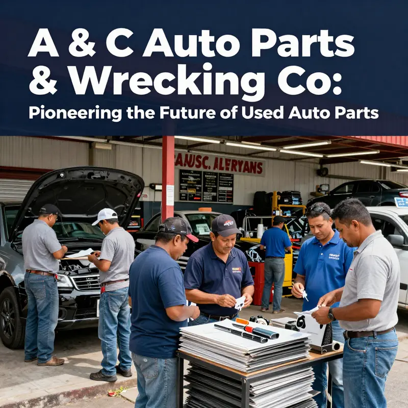 The extensive selection of salvaged vehicles and auto parts available at A & C Auto Parts & Wrecking Co.