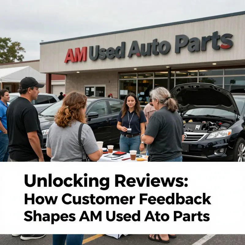 Customers share their experiences at American Used Auto Parts, reflecting satisfaction and engagement.