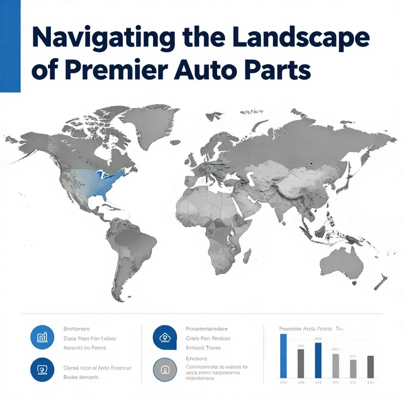 An overview of various Premier Auto Parts entities showcasing their global diversity.