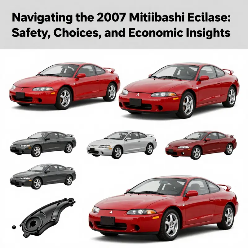 The 2007 Mitsubishi Eclipse hood showcases a blend of safety features and aesthetic appeal.