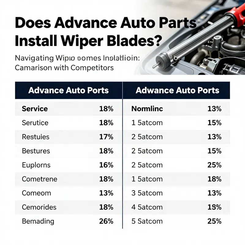 The welcoming exterior of an Advance Auto Parts store where customers can inquire about wiper blade installations.