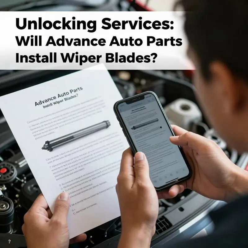 An Advance Auto Parts store showcasing customer service in action.