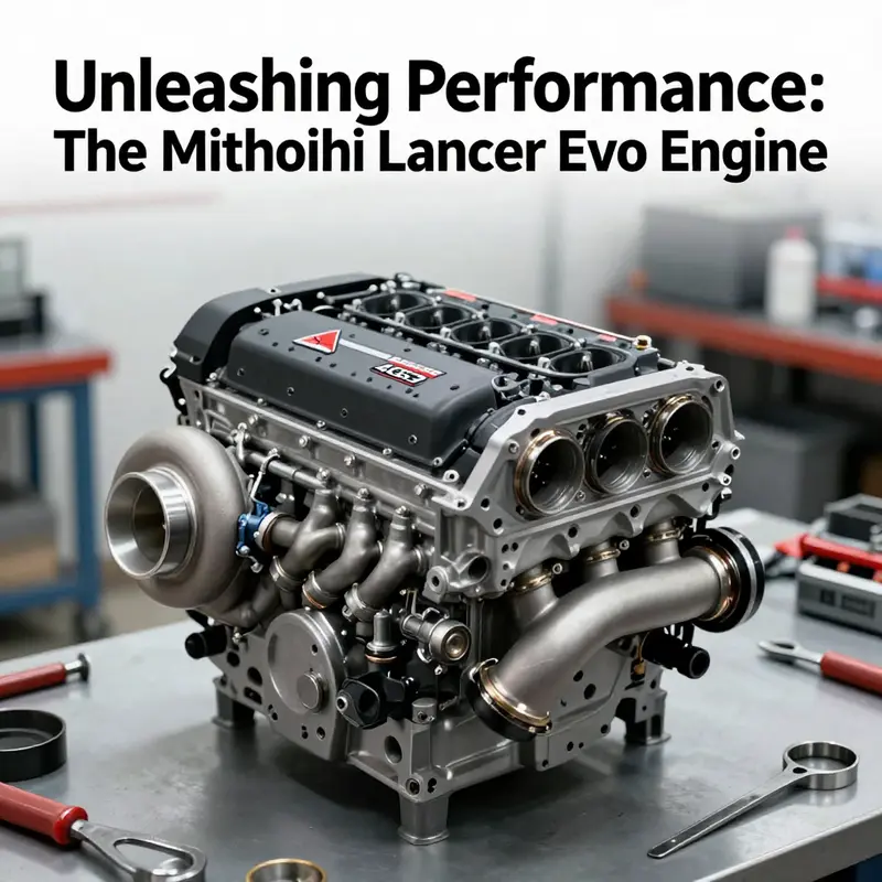 Innovative design of the 4G63 engine as a testament to Mitsubishi’s engineering prowess.