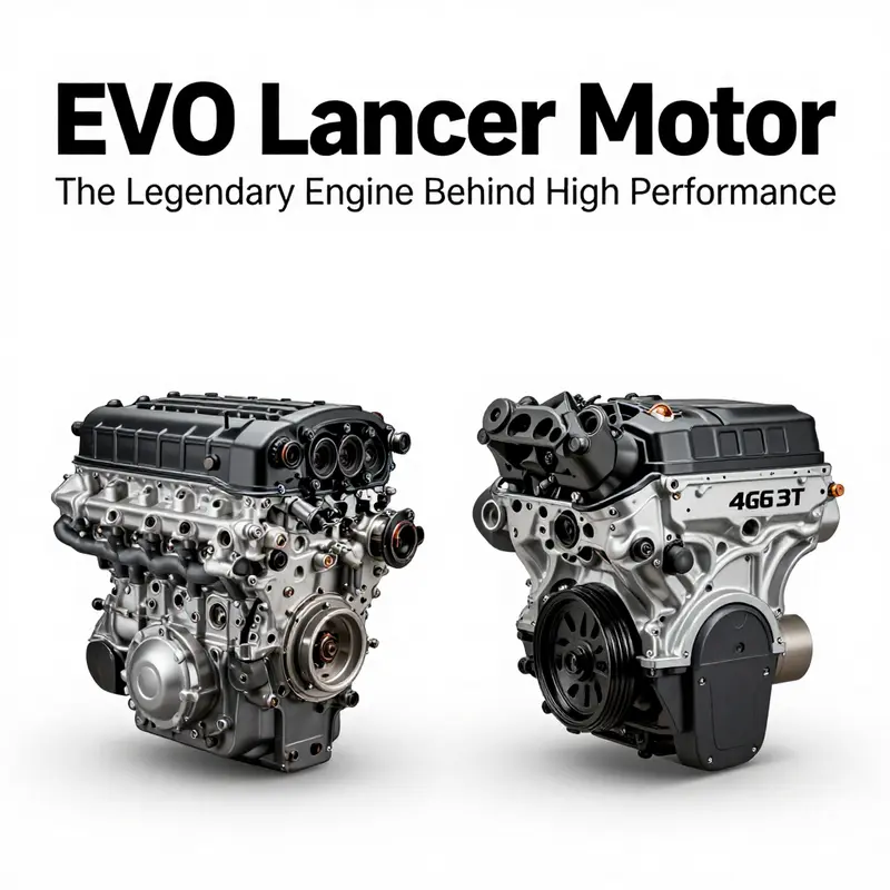 Comparison of the core EVO Lancer engines: 4G63T and 4B11T.