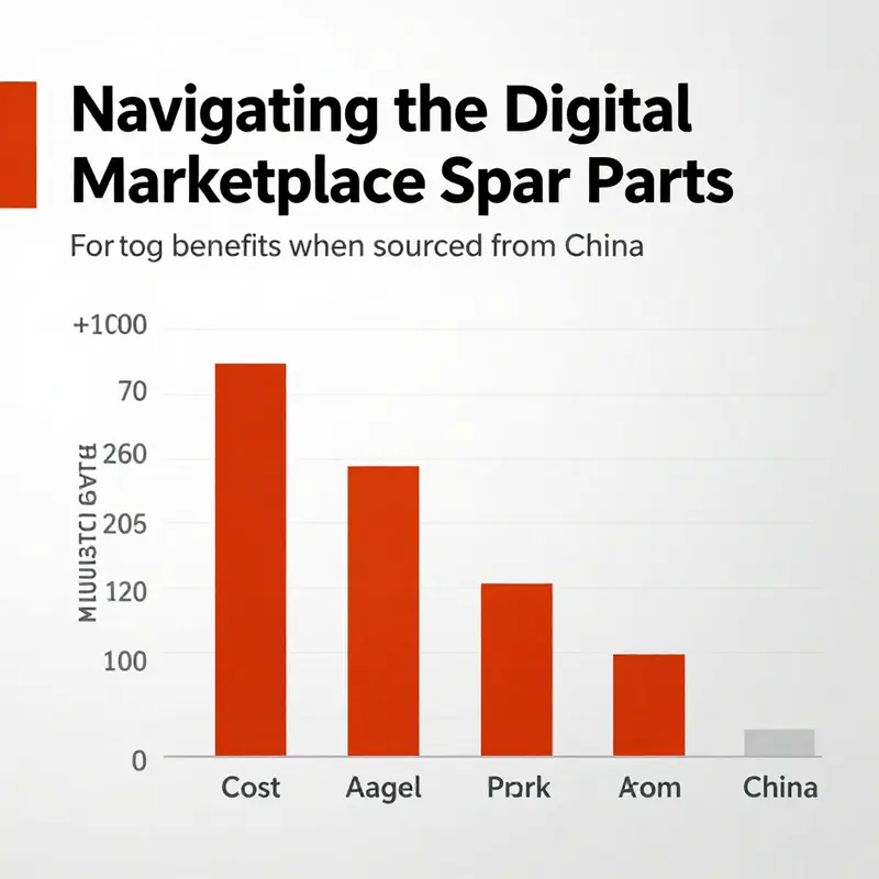 A step-by-step infographic outlining the process of buying Mitsubishi spare parts online efficiently.