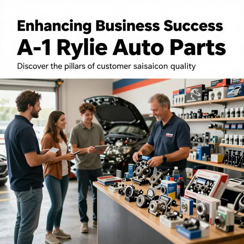 Happy customers at A-1 Rylie Auto Parts receiving excellent service.