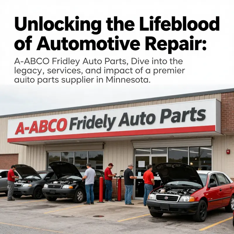An exterior shot of A-ABCO Fridley Auto Parts bustling with activity, highlighting customer engagement.
