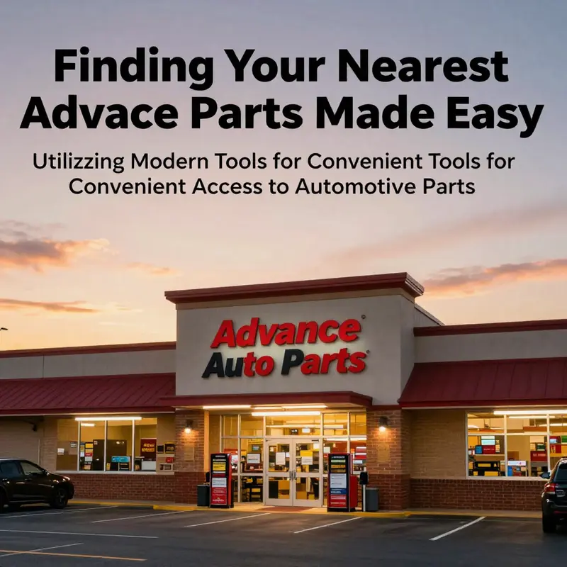 A picturesque view of an Advance Auto Parts store at sunset, illustrating accessibility to automotive parts.
