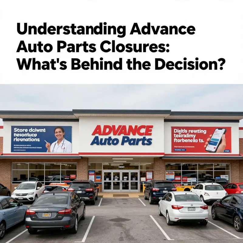 A busy Advance Auto Parts location showcasing store activities and digital marketplace integrations.