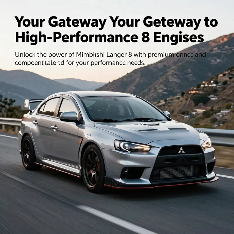 A Mitsubishi Lancer Evolution 8 captured on a winding road, representing the allure of performance cars.