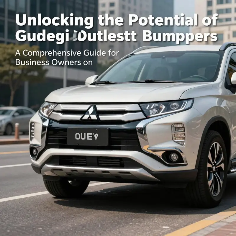 A Mitsubishi Outlander 4 parked in an urban environment showcasing its design and enhancements.