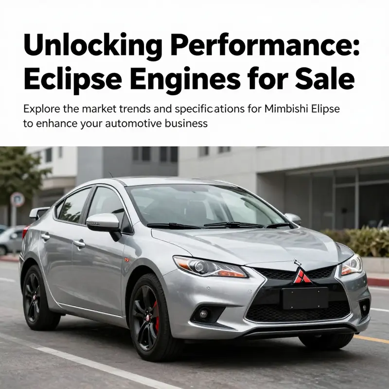 A Mitsubishi Eclipse parked in an urban setting, emphasizing its sleek design and performance attributes.