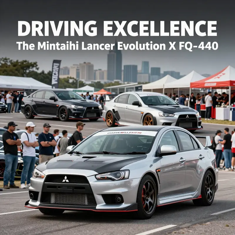 Detailed view of the FQ-440 MR’s high-performance engine and modifications.