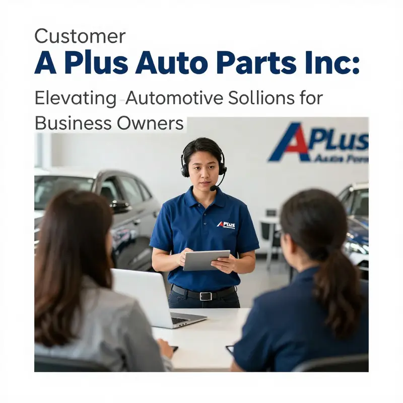 The inviting exterior of A Plus Auto Parts Inc.’s headquarters, reflecting its commitment to quality and service.