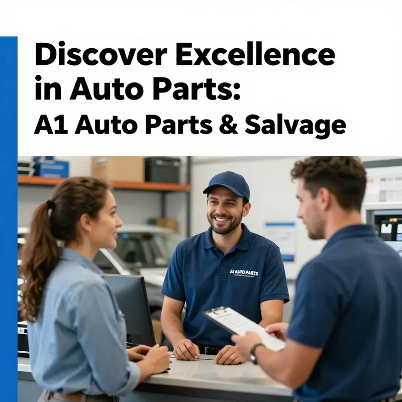 A customer receiving assistance from staff, highlighting positive experiences at A1 Auto Parts & Salvage.