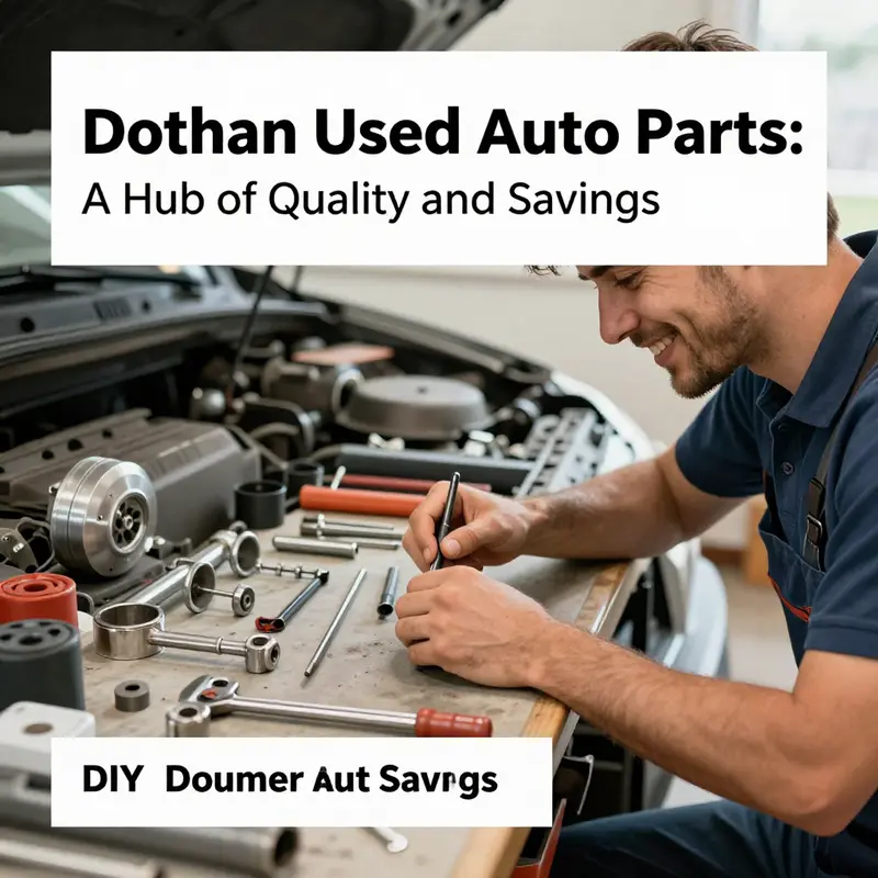 Inside Dothan Used Auto Parts showcasing a wide selection of used automotive components.