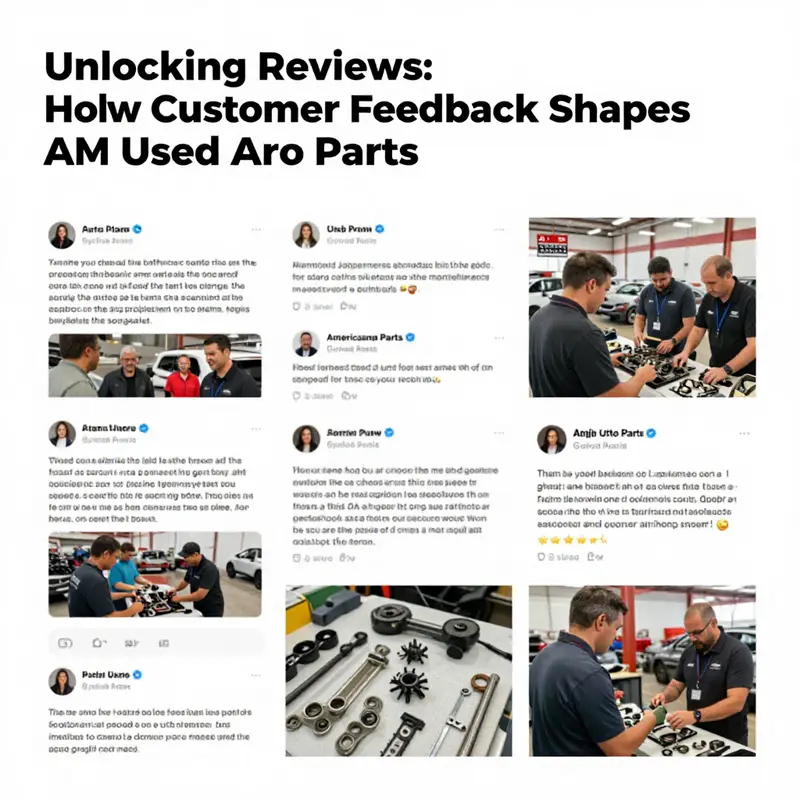 Customers share their experiences at American Used Auto Parts, reflecting satisfaction and engagement.