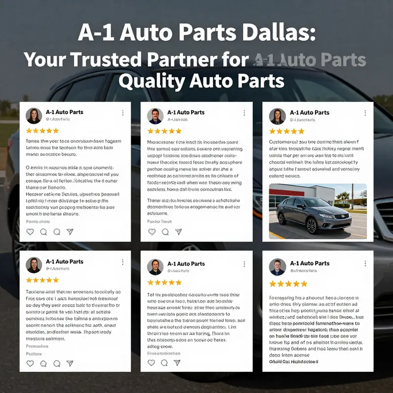 A nostalgic glimpse of A-1 Auto Parts in its early years, reflecting its long-standing presence in the community.