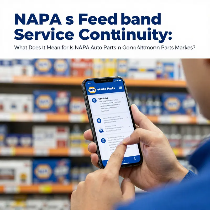 The vibrant atmosphere of a NAPA Auto Parts store indicates a functioning business.