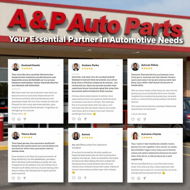 The welcoming interior of A & P Auto Parts where customers find a wide selection of quality auto parts.