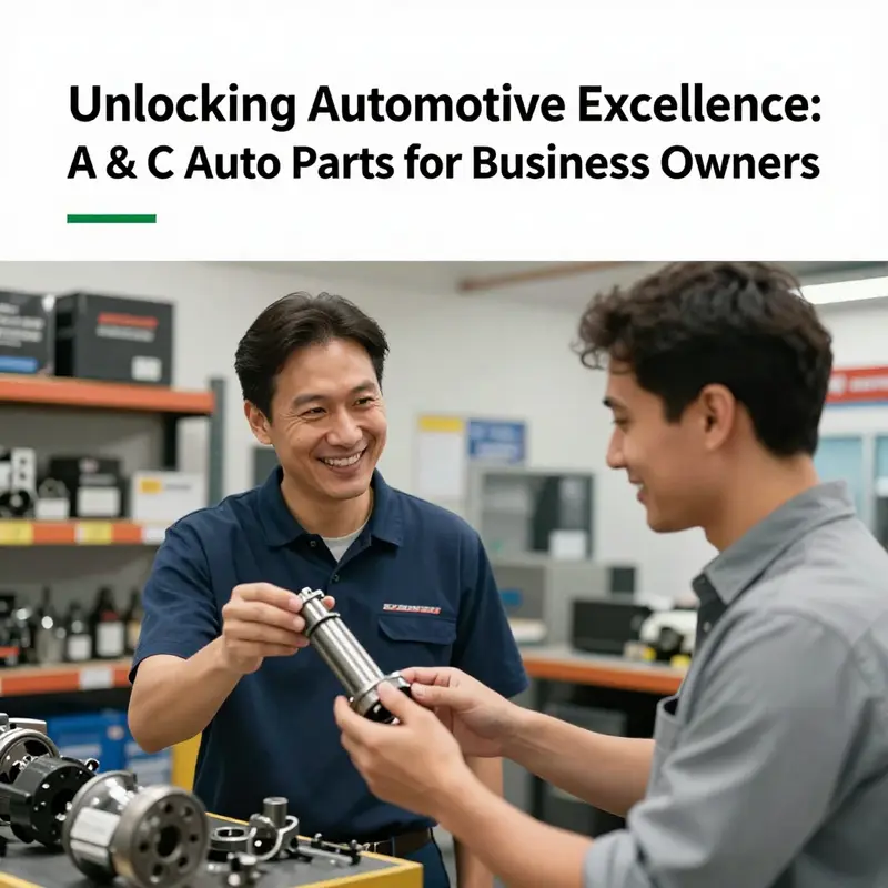 A comprehensive view of diverse automotive parts available at A & C Auto Parts.
